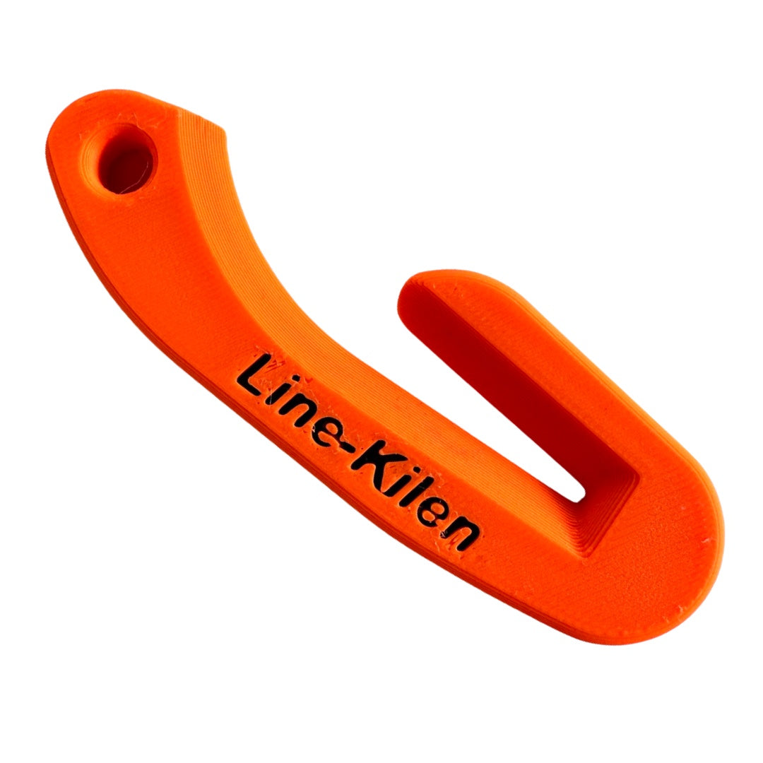 Linekilen til 6-7 mm polyestertau og mjuk lassoline