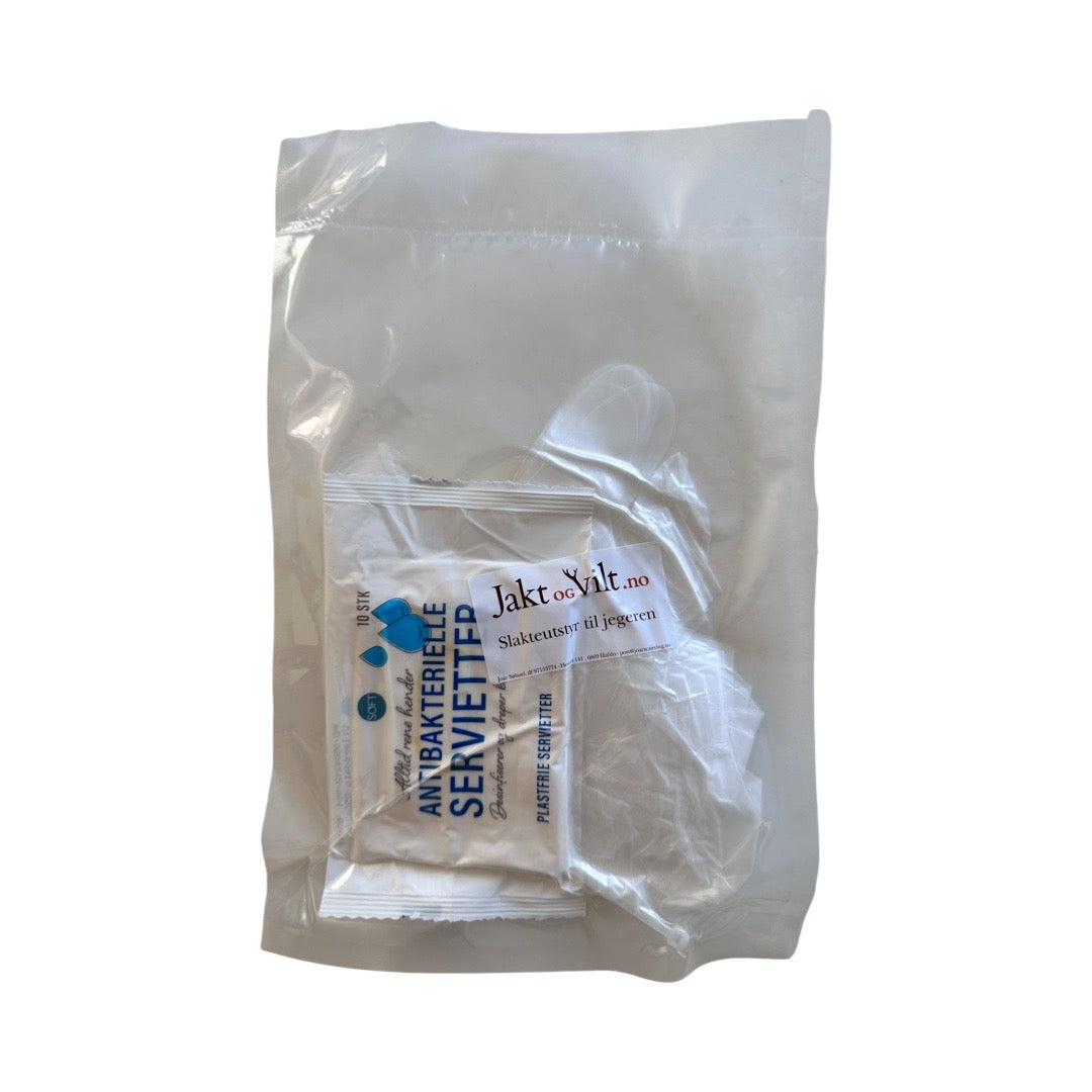 Slaktekit med XL hansker