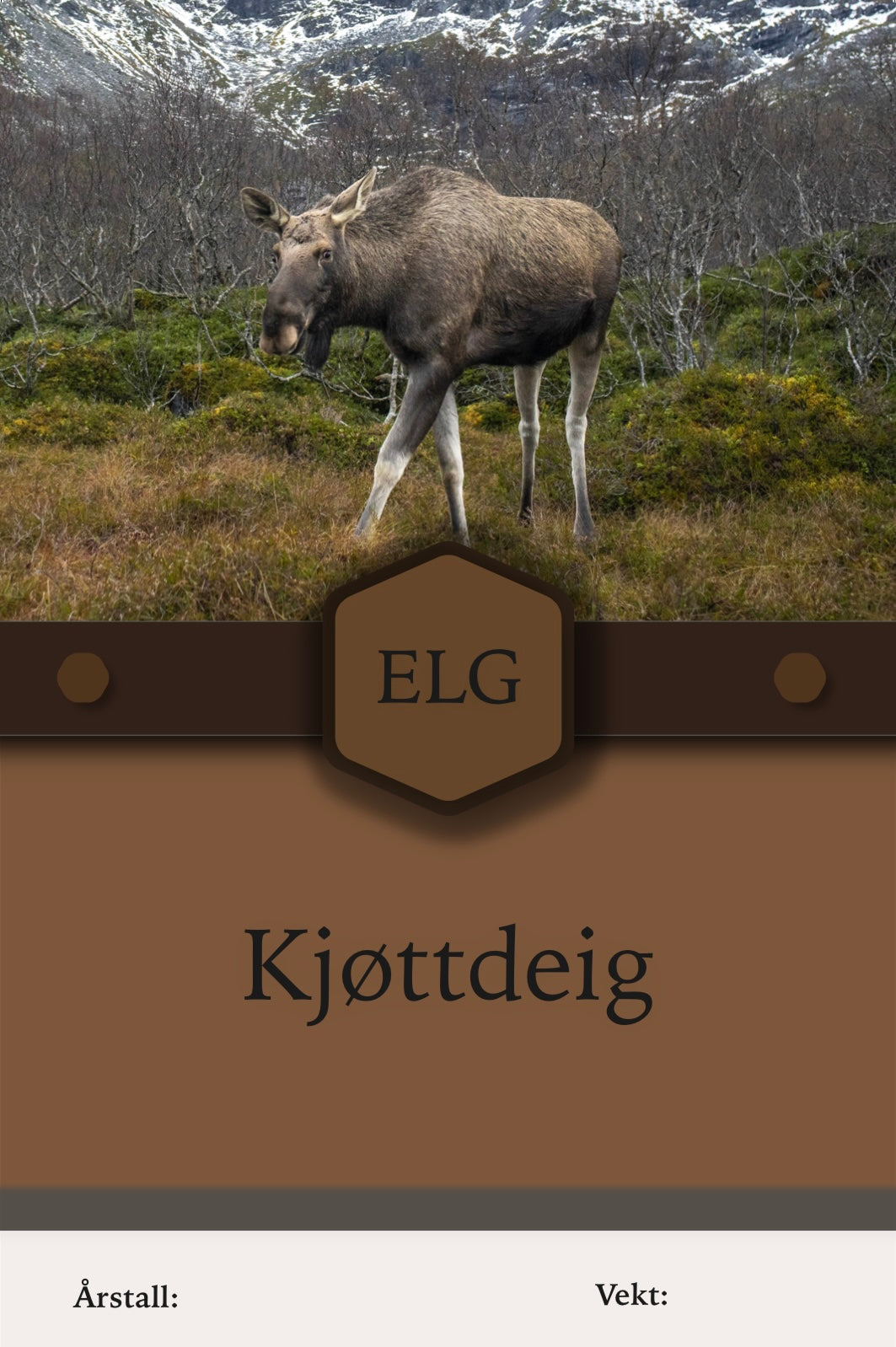 Elg Kjøttdeig