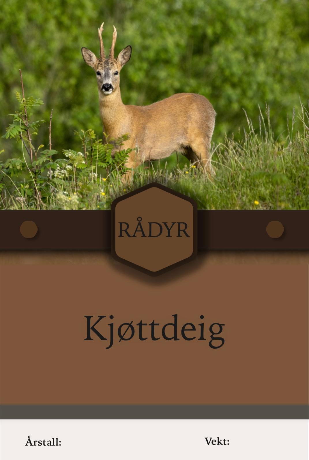 Rådyr kjøttdeig
