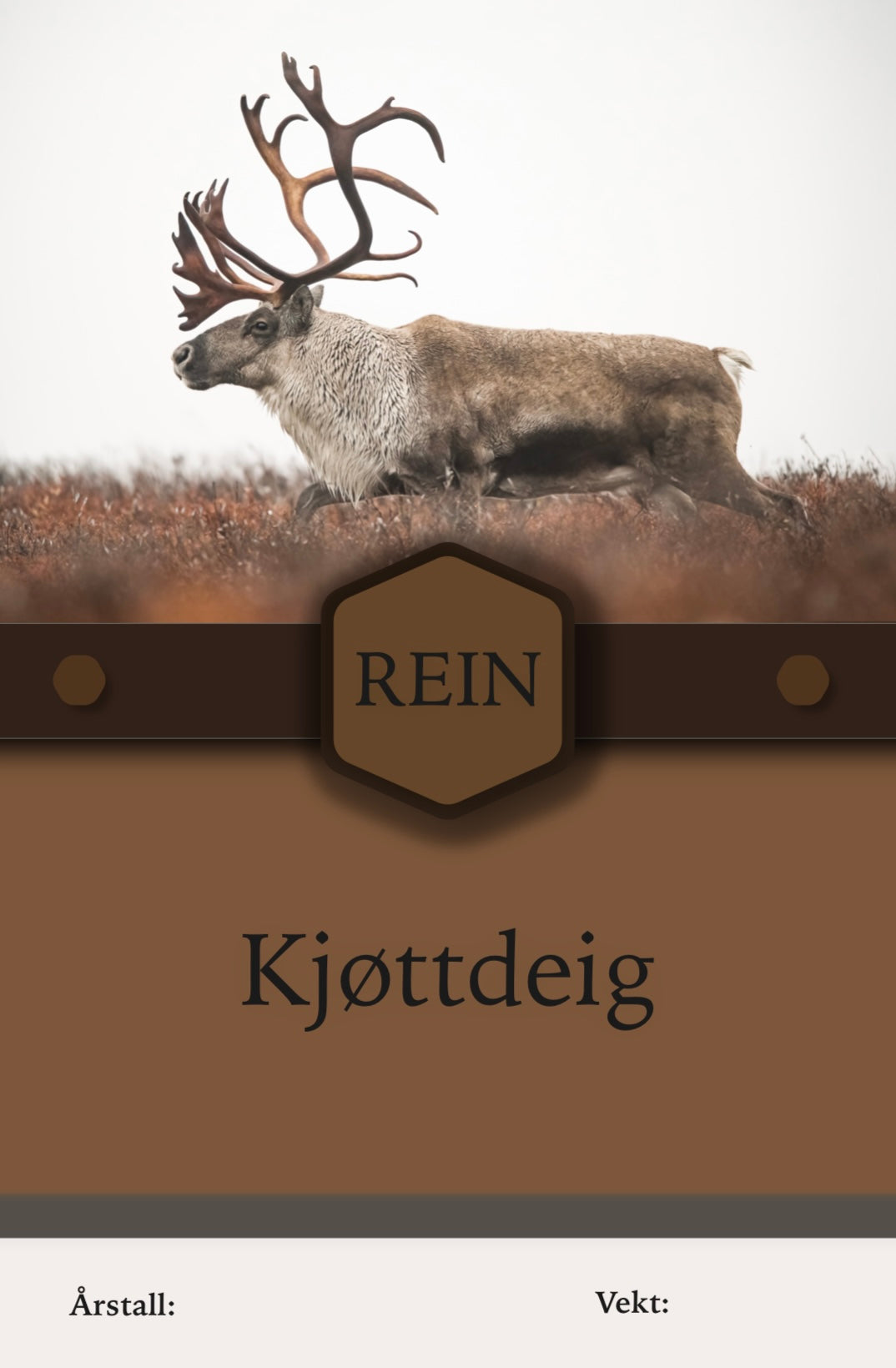 Rein Kjøttdeig 100 stk