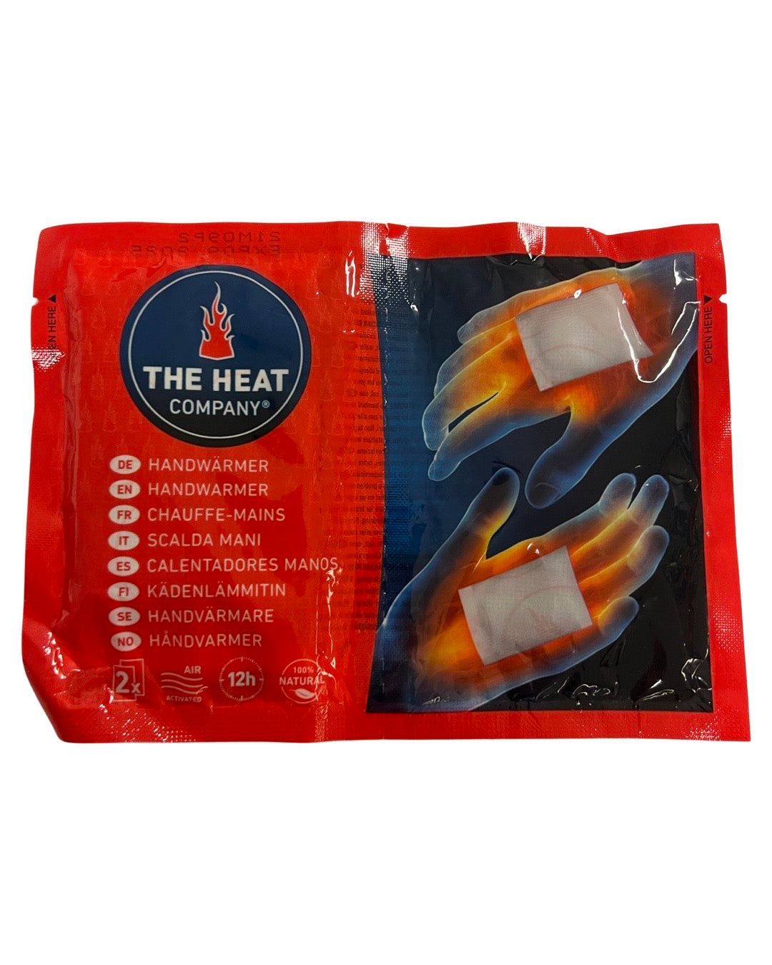 6-pack The Heat Company assortert Varmeposer som gir varme opp til 12 time  - Fiske - Alt du trenger til fiske