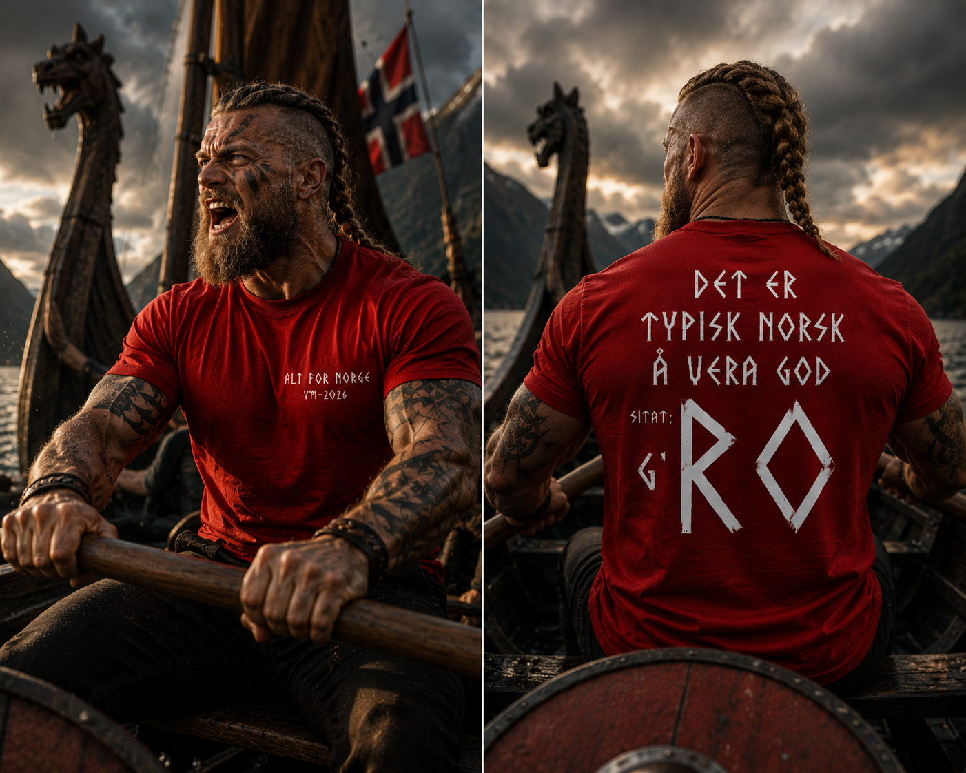 Norge Skjorter Drakter