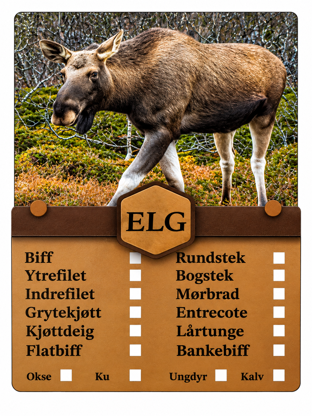 Elg Merkelapper