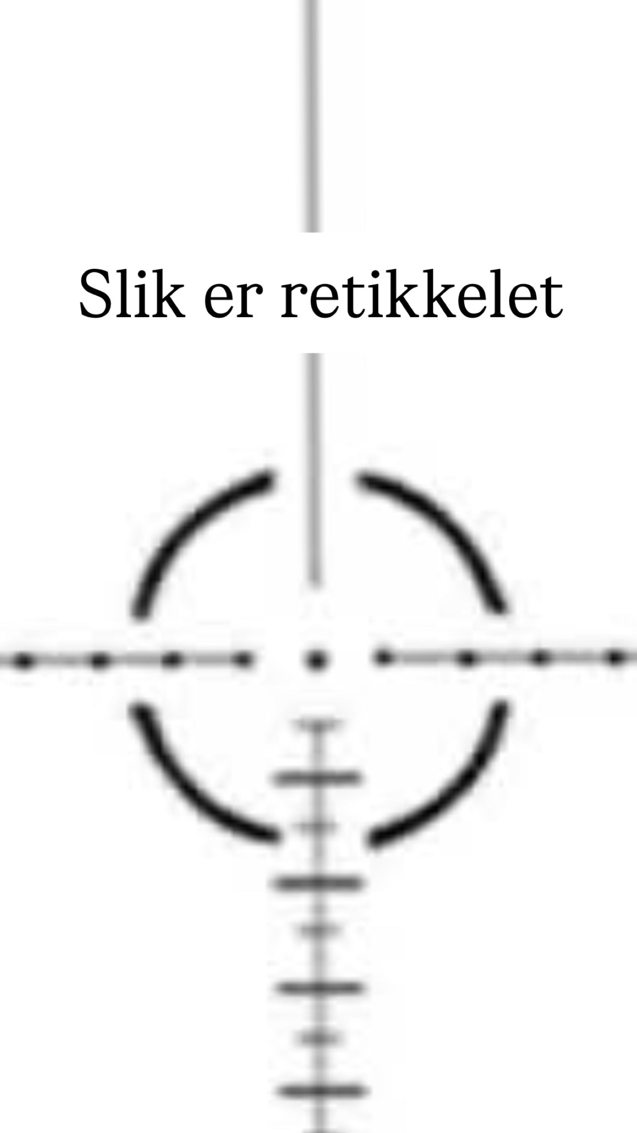 Kikkertsikte til DFS skyting