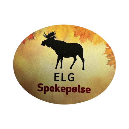 Klisterlapper Spekepølse Elg