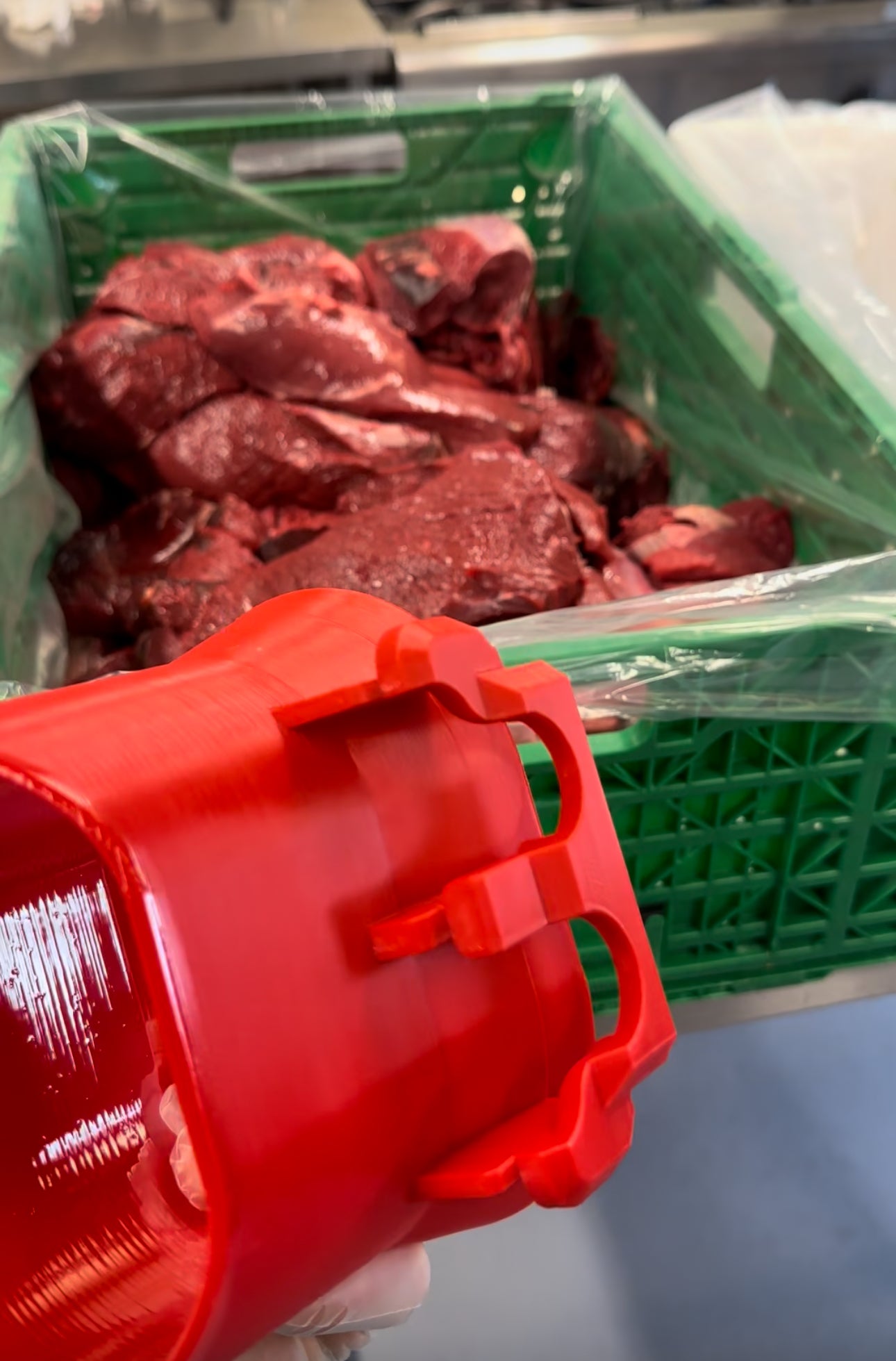Vacumering Trakt «grøne Bama kasser»
