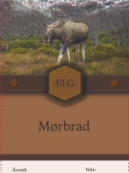 Elg merkelapper/klisterlapper