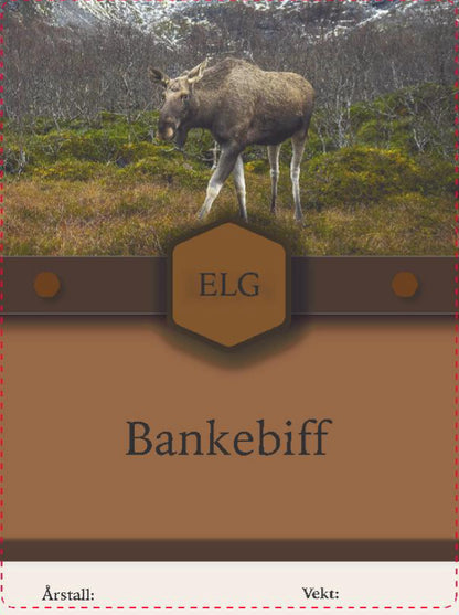 Elg stykningsdeler 500 stk