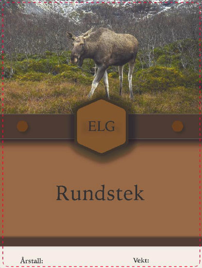 Elg stykningsdeler 500 stk
