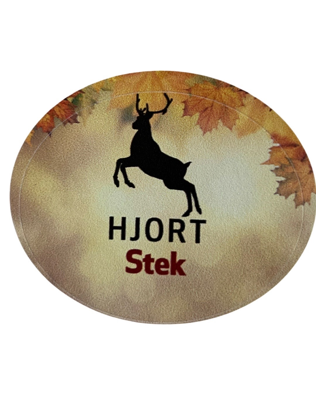 HJORT-etiketter, ark à 20 stk. Velg stykningsdeler.
