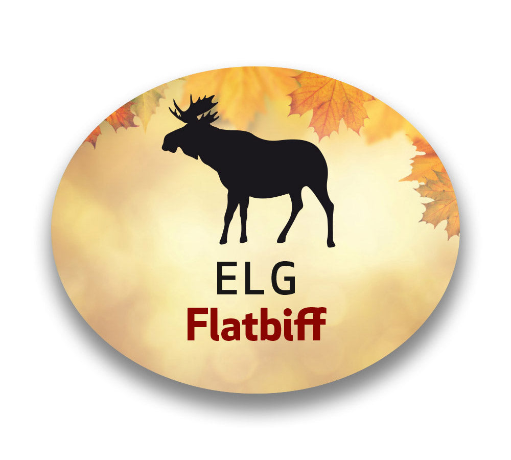 ELG-etiketter, ark à 20 stk. Velg stykningsdeler.